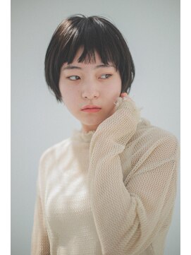 ベンジー 蔵前ii店(benji) 乾かすだけ！お手入れ簡単ミニマルボブ