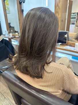 ハーツ(Heart's) ミニウルフ/テラコッタ/流れるレイヤー[表参道/原宿]