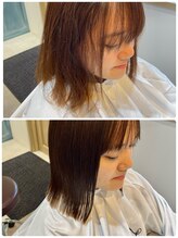 ラソニシカサイ(Lazo nishikasai) 奇跡のストレート　髪質完全改善　切りっぱなしロブ