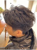 ふわふわ立体感/メンズパーマ