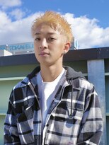 ノブレス ノアール(NOBLESSE NOIR)&nbsp;スパイキーショート/抜きっぱなしブロンド