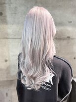 グランアージュ 池袋東口店(grandage)&nbsp;髪質改善×ブリーチオンカラー/シルキーホワイトベージュ/池袋