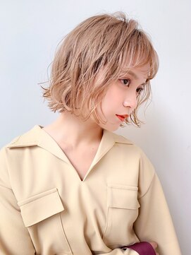 ロンド ロワール 門前仲町(Lond Loire) 小顔セミディ◎韓国風/前髪顔周りレイヤーカット[門前仲町]