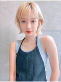 Aimee 町田   外ハネショートボブ×ブロンド