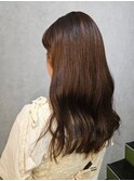 艶めく秋カラー/ゆるふわウェーブ ブラウン/パーマ/ベージュ#1