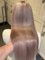 ベレーザ 渋谷(BELEZA)&nbsp;10976ミルクティーベージュ髪質改善ストレートマロンベージュ