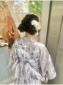 美髪ケア＊着物ヘアアレンジ20代30代40代☆【Pink】