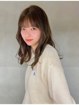 ロマリア 渋谷 渋谷宮益坂(Lomalia) 【Lomalia渋谷】似合わせカットメルティカラーフェミニンロング