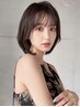 カット＋白髪染めフルカラー＋髪質改善TOKIOトリートメント￥9900