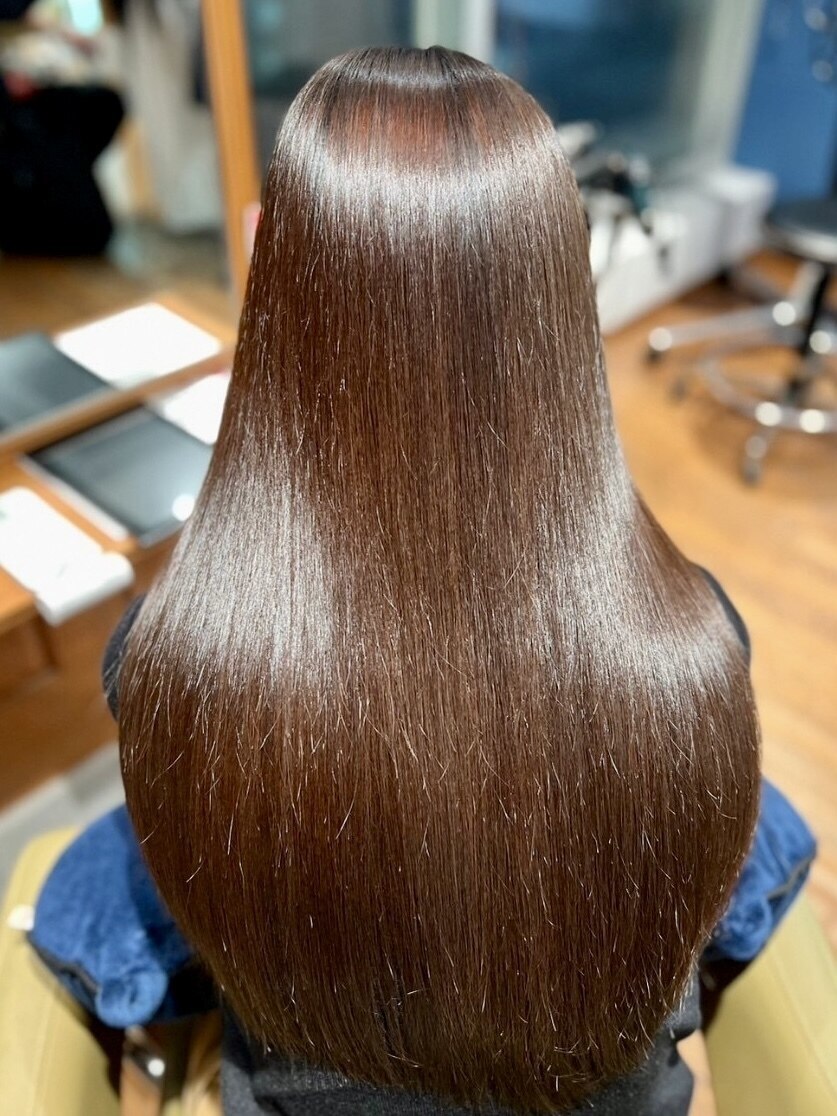 カット+髪質改善水素カラー 14500円