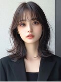 20代30代40代★大人可愛いモテ髪くびれウェーブヘア外ハネボブ