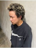 ツイストパーマ/ハイライトカラー
