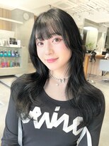 ミンクス 原宿店(MINX)&nbsp;シースルーぱっつん前髪
