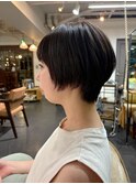 前下がりショートボブ