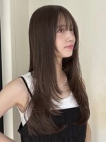 ローネス ギンザ(LONESS ginza)&nbsp;レイヤーカット/小顔カット/くすみベージュ/透明感カラー