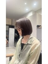 アヴァンス セブンパーク天美 松原店(AVANCE.)&nbsp;ボブ&透明感抜群アッシュブラウン