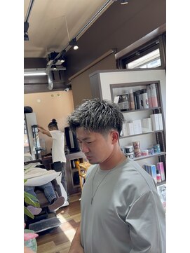 ヘアーサファリ(Hair Safari) アップバングメッシュ