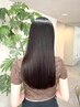【平日限定】カット+髪質改善ストレートパーマ+トリートメント