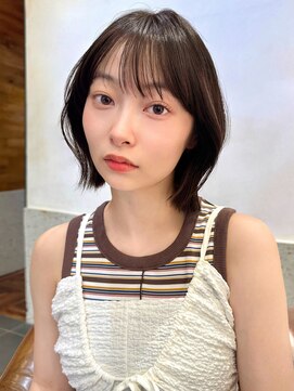 ミンクス 銀座店(MINX) 【MINX長濱】簡単スタイリングで可愛いおススメくびれボブ