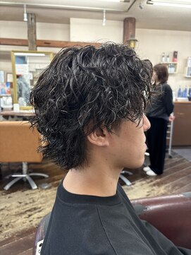 アート(art) ツイストスパイラルパーマ/ショートウルフ