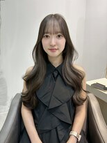 ライズ ネックス ザ サロン 渋谷(LIZE nex the salon) オリーブベージュ×韓国レイヤー