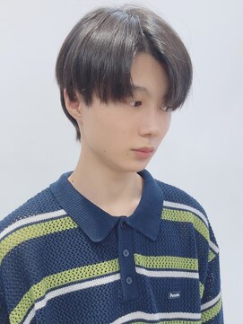 モリオフロムロンドン 松戸店(Morio from London) 【メンズ 松戸 岩口】刈り上げなし重めマッシュショート