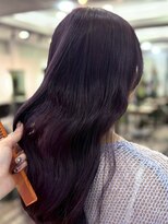 ネリネ 船橋駅南口店(Nerine)&nbsp;髪質改善/艶ディープバイオレットロング/艶カラー