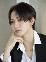 エイド 本店(aid)&nbsp;韓国風サンウォン風前下がりラウンドセンターパートツーブロック