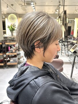 ラボー ノースプラザ店(LA'BO) 【LA'BO三浦】30代40代50代/ショート/ダブルカラー