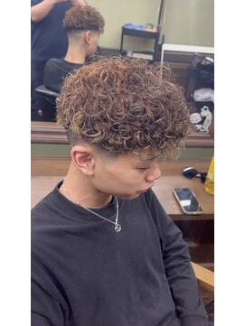 メゾンフォーメン トアロード(Maison for men TorRoad) スペインカール【メンズパーマ/メンズメッシュ/メッシュパーマ】