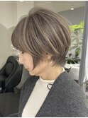 50代の白髪悩みをカバーする上品ショート
