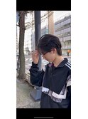 毛流れセンターパート