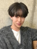 メンズファット バイ アプリーレ(Men's PHAT by Aprire)&nbsp;メンズヘア似合わせカット黒髪爽やかマッシュショートスタイル