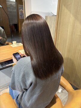 ジャストビューティ ルフレ 金沢八景店(Just Beauty Rufure) 髪質改善/髪質改善ストレート/オリーブベージュ