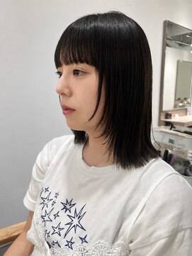ゼン(ZEEN) 外ハネボブ顔周りレイヤー/sumina担当