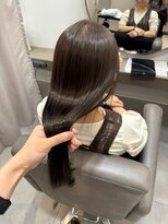 ルトワフクロマチ(Lutowa Fukuromachi) ダークパープル/ナチュラルショート/ミルクブラウン/夏/広島袋町