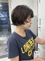 フォンセ(fonce)&nbsp;くせ毛っぽパーマのショートボブ