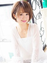 ヘア ジュレ ドゥ(hair jurer deux) 【ヘアジュレドゥ 松田】 大人耳かけ愛され☆小顔ショートボブ