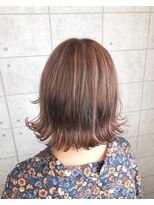 ニューヨークニューヨーク 河原町三条店(NYNY) 極細ハイライト × orange beige ＊15