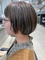 テトヘアー(teto hair)&nbsp;伸ばしかけ、ボブ、マッシュ、オリーブベージュ