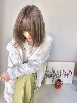 ワール(whirl.) パールベージュ×ラフmedium☆