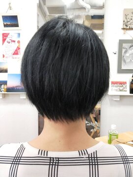 自然派美容室　トランスフォーム(TRANSFORM) スッキリ可愛いショートボブ