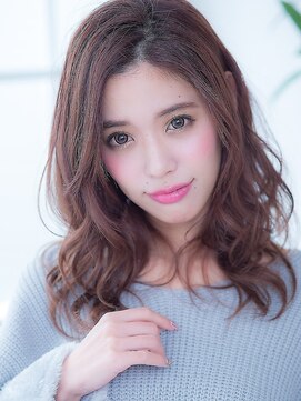 オーブ ヘアー アムール 学芸大学店(AUBE HAIR amour) 綺麗め小顔カール