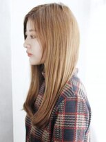 ウル 吉祥寺(ulu)&nbsp;かきあげバングのナチュラルロング