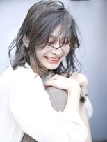 ヘッツ 仙台駅前店(HETTU)&nbsp;LEMO 透明感ブルーブラック　軽めボブ