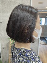 エルド(eld)&nbsp;【大人かわいい】シンプルボブ×アルティストカラー