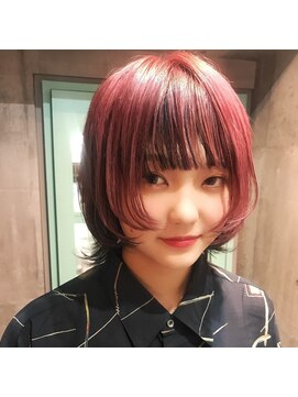 インク 渋谷(INK.) ボブ/フェザーバング/大人かわいい/グラデハイライト[渋谷]