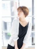 【Heil】 /マッシュ/ヘーゼルベージュ/大人かわいい/池袋