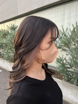 ヘアサロン エン(hair salon en.) 大人インナーカラー☆
