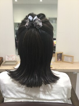 ハンズクルー (Hands Crew) ハーフアップミディー♪